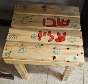 פרוייקט שרפרפים שבנו תלמידים בסדנת המייקרס