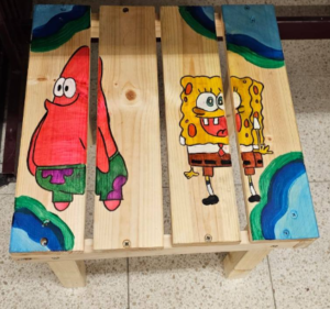 פרוייקט שרפרפים שבנו תלמידים בסדנת המייקרס